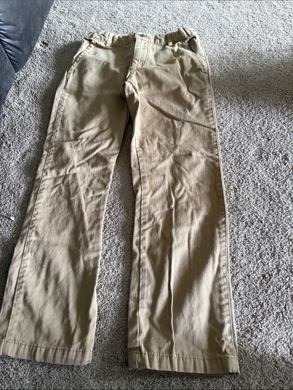 Place Men's Tan Chino Straight-Leg Pants